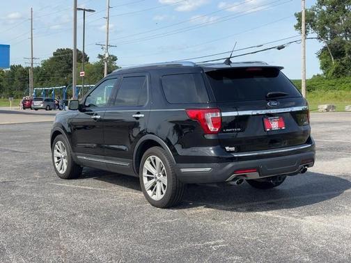 Shadow Black 2018 Ford Explorer Limited