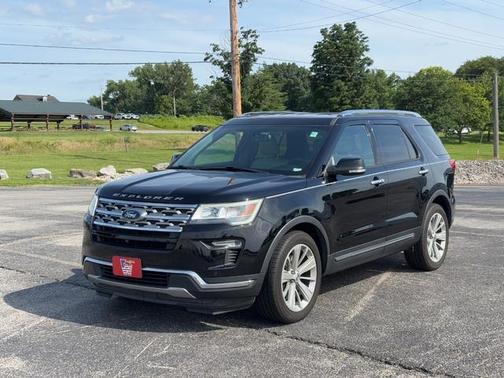 Shadow Black 2018 Ford Explorer Limited