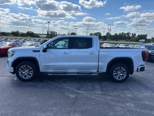 White Frost Tri-Coat 2021 GMC Sierra 1500 Denali