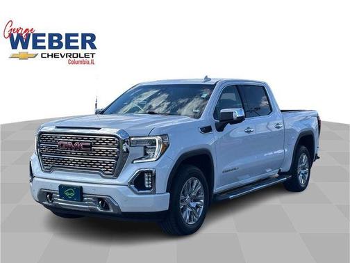 White Frost Tri-Coat 2021 GMC Sierra 1500 Denali