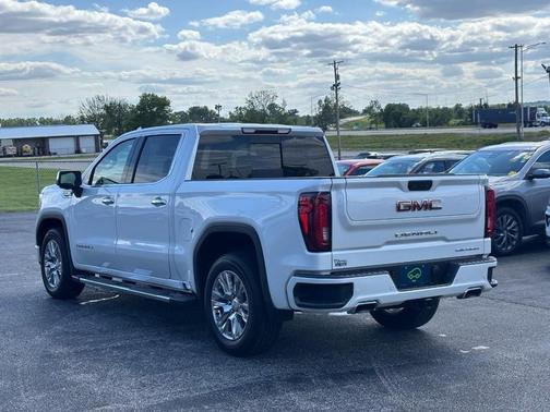 White Frost Tri-Coat 2021 GMC Sierra 1500 Denali