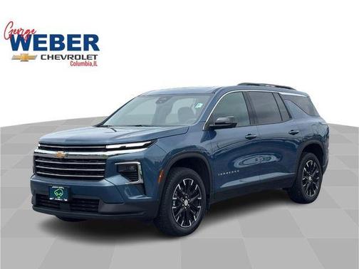 Lakeshore Blue Metallic 2026 Chevrolet Traverse LT