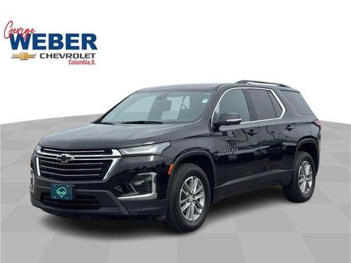Mosaic Black Metallic 2023 Chevrolet Traverse LT Cloth