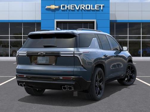 Blue 2026 Chevrolet Traverse RS