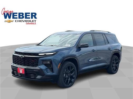 Blue 2026 Chevrolet Traverse RS