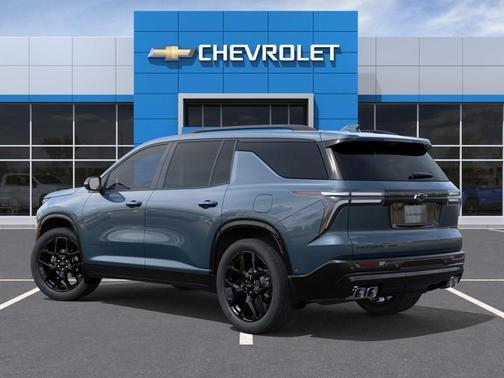 Blue 2026 Chevrolet Traverse RS