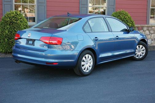 Silk Blue Metallic 2015 Volkswagen Jetta Auto S w/Technology