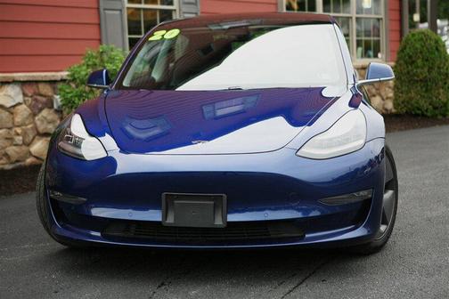 Deep Blue Metallic 2020 Tesla Model 3 Long Range