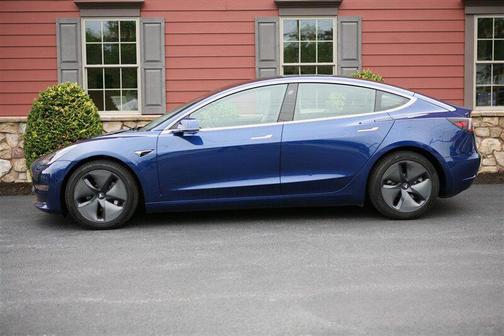 Deep Blue Metallic 2020 Tesla Model 3 Long Range