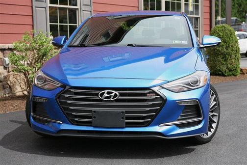 Electric Blue Metallic 2017 Hyundai ELANTRA Sport