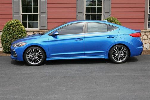 Electric Blue Metallic 2017 Hyundai ELANTRA Sport