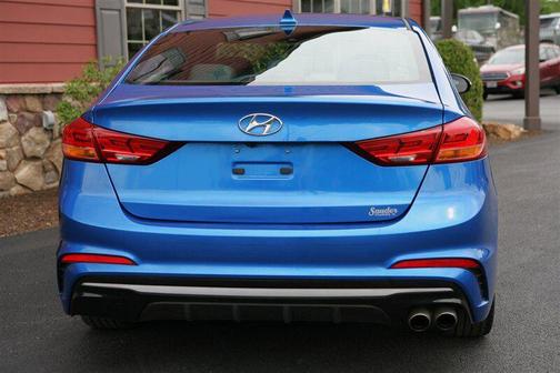 Electric Blue Metallic 2017 Hyundai ELANTRA Sport