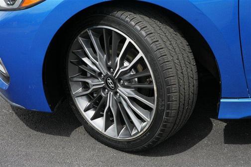 Electric Blue Metallic 2017 Hyundai ELANTRA Sport
