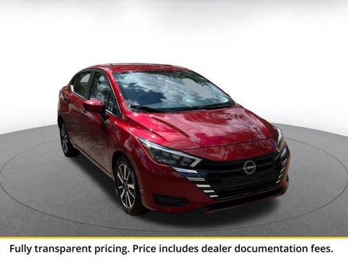 Scarlet Ember Tintcoat 2025 Nissan Versa 1.6 SV