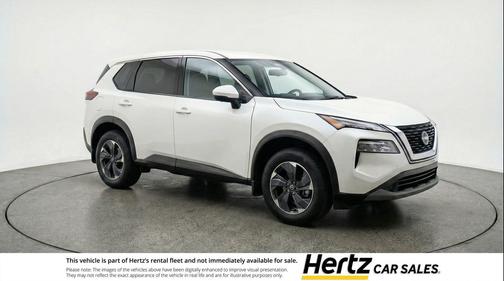 Everest White Pearl 2025 Nissan Rogue SV
