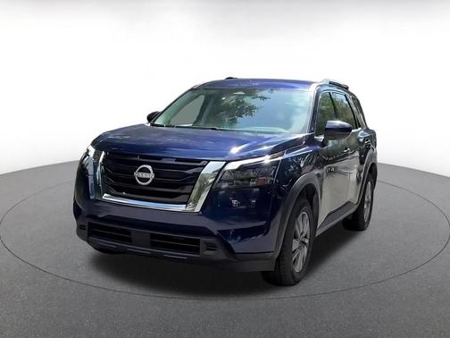 Deep Ocean Blue Pearl 2025 Nissan Pathfinder SV FWD