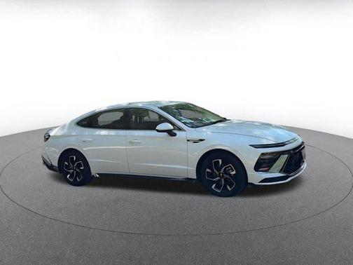 Serenity White 2025 Hyundai SONATA SEL