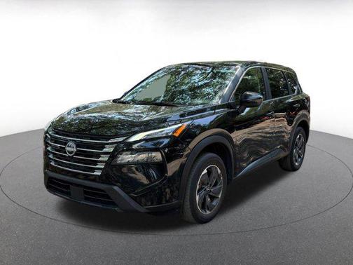 Super Black 2025 Nissan Rogue SV