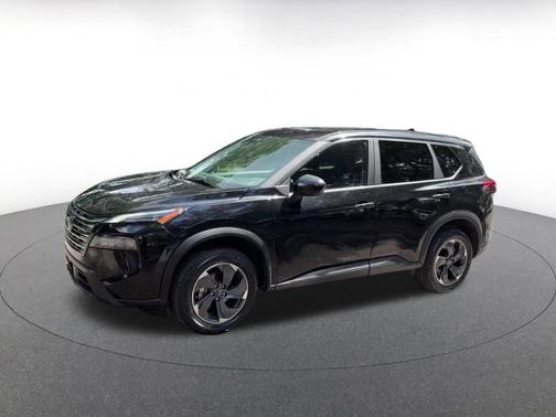 Super Black 2025 Nissan Rogue SV