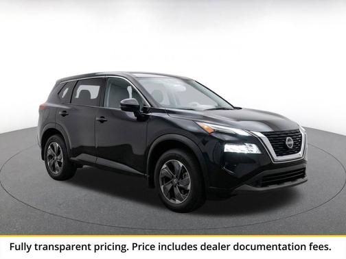 Super Black 2025 Nissan Rogue SV