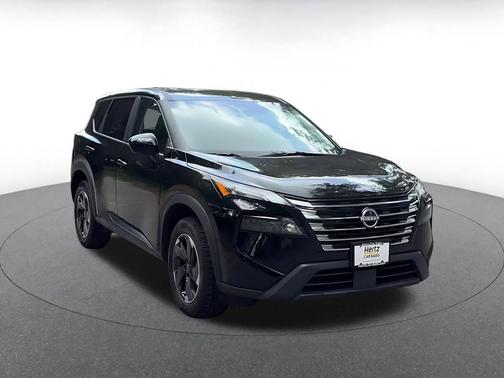 Super Black 2025 Nissan Rogue SV
