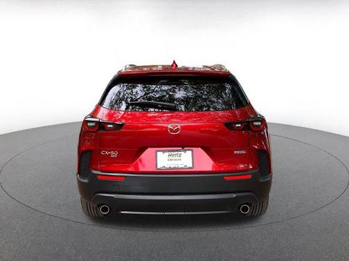 Soul Red Crystal Metallic 2025 Mazda CX-50 Hybrid Premium Plus Package