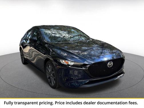 Deep Crystal Blue Mica 2026 Mazda Mazda3 FWD w/Preferred Package