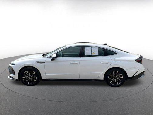 Serenity White 2025 Hyundai SONATA SEL