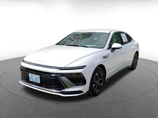 Serenity White 2025 Hyundai SONATA SEL