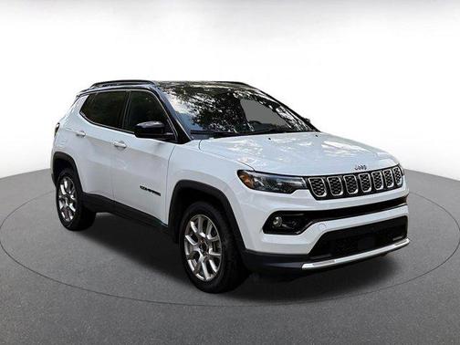 Bright White Clearcoat 2025 Jeep Compass Limited