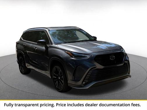 Gray 2025 Toyota Highlander XSE