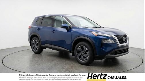 Deep Ocean Blue Pearl 2025 Nissan Rogue SV