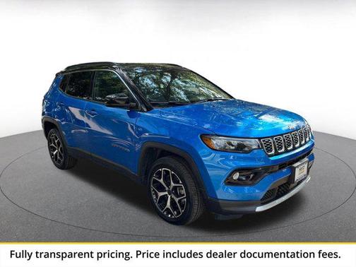 Hydro Blue Pearlcoat 2025 Jeep Compass Limited