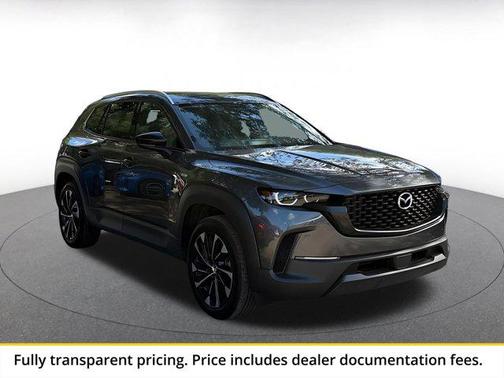 Machine Gray Metallic 2025 Mazda CX-50 Hybrid Premium Plus Package