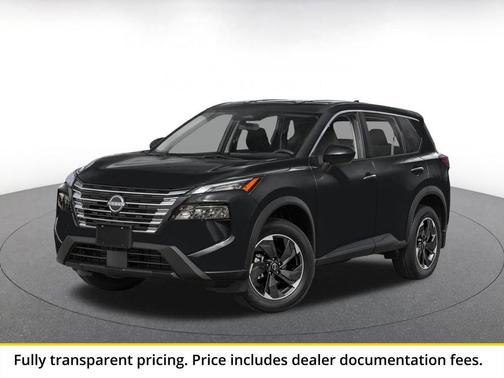 Super Black 2025 Nissan Rogue SV