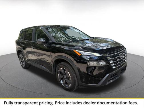 Super Black 2025 Nissan Rogue SV