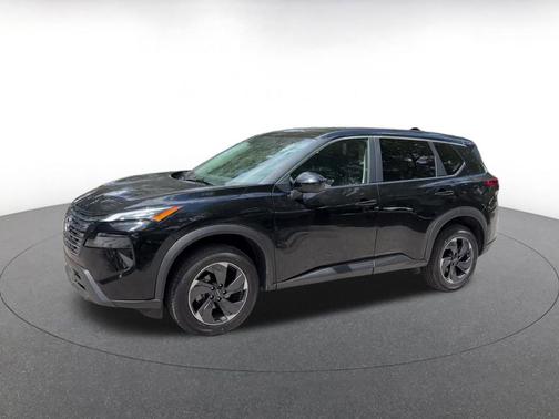 Super Black 2025 Nissan Rogue SV