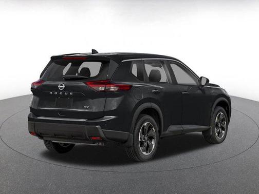 Super Black 2025 Nissan Rogue SV