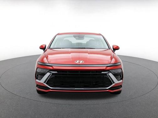 Ultimate red 2025 Hyundai SONATA Hybrid SE