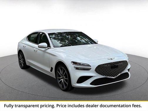 Uyuni White 2025 Genesis G70 2.5T AWD