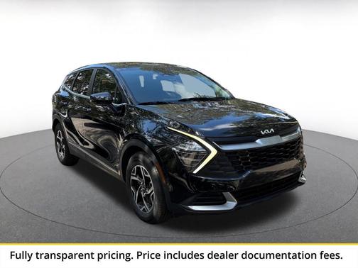 Ebony Black 2025 Kia Sportage LX