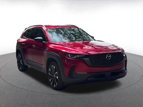 Soul Red Crystal Metallic 2025 Mazda CX-50 Hybrid Premium Plus Package