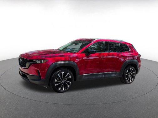 Soul Red Crystal Metallic 2025 Mazda CX-50 Hybrid Premium Plus Package