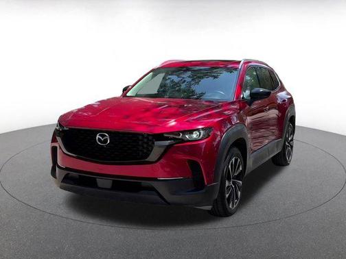 Soul Red Crystal Metallic 2025 Mazda CX-50 Hybrid Premium Plus Package
