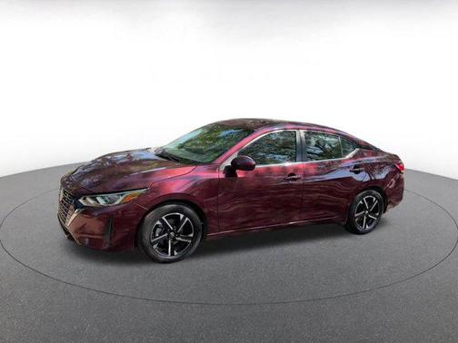 Rosewood Metallic 2025 Nissan Sentra SV