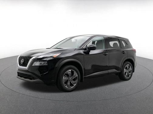 Super Black 2025 Nissan Rogue SV