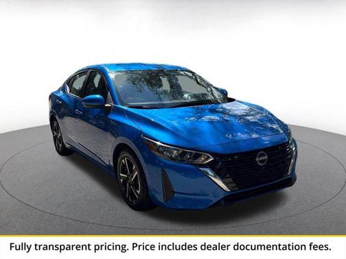 Electric Blue Metallic 2025 Nissan Sentra SV