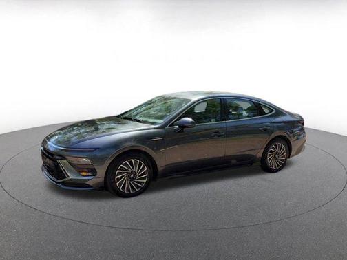 Portofino Gray 2025 Hyundai SONATA Hybrid SE