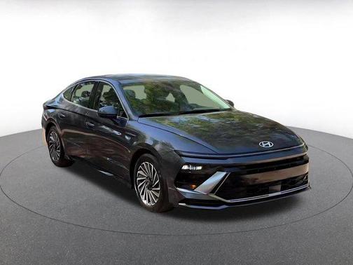 Portofino Gray 2025 Hyundai SONATA Hybrid SE