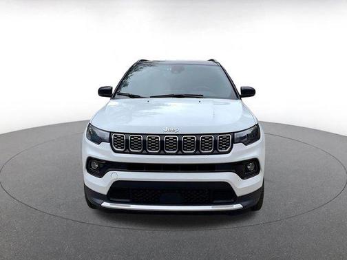 Bright White Clearcoat 2025 Jeep Compass Limited